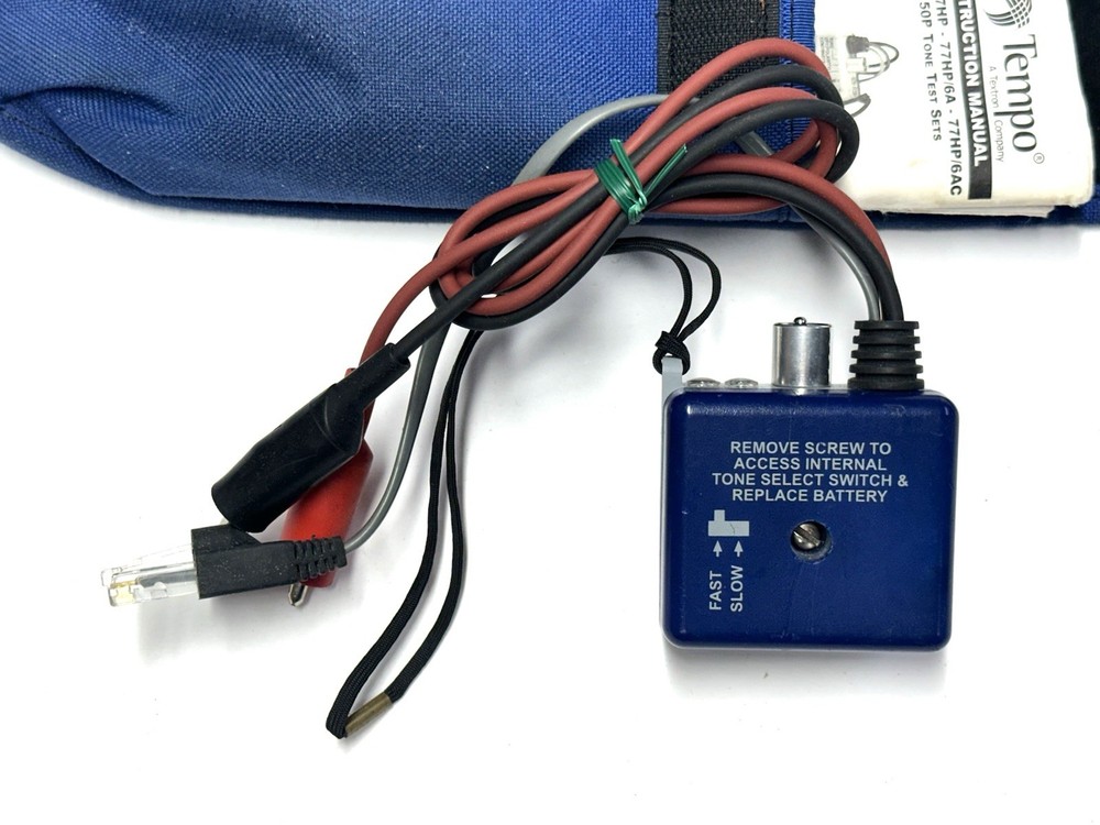 Inductive Amplifier Network Cable Tester Wire Tracker Toner Tone Generator 200EP