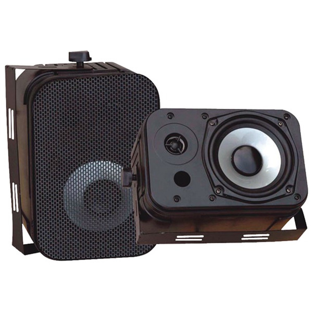 Pyle PT260A Display Screen 200W Receiver, 4x 5.25" 400W Max Speakers, Mic System