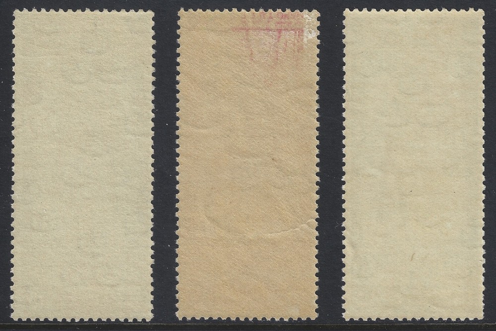 1925 Egypt #105-107 NH Set.