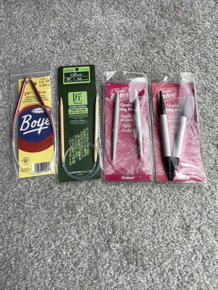Circular Knitting Needles Lot