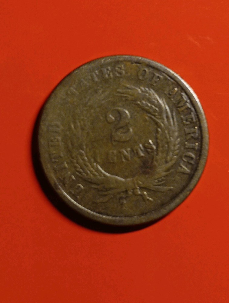 1864 Two Cent Coin