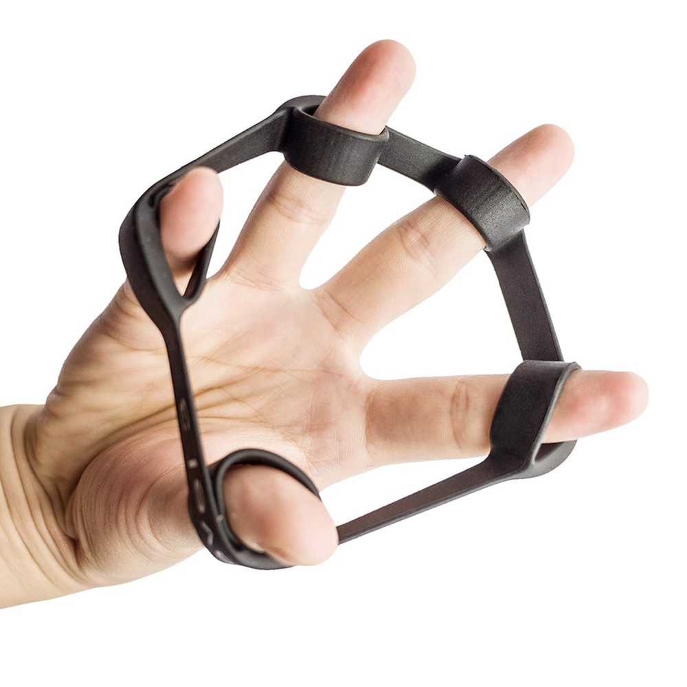 Airisland Finger Stretcher Hand Resistance Bands Extensor Black