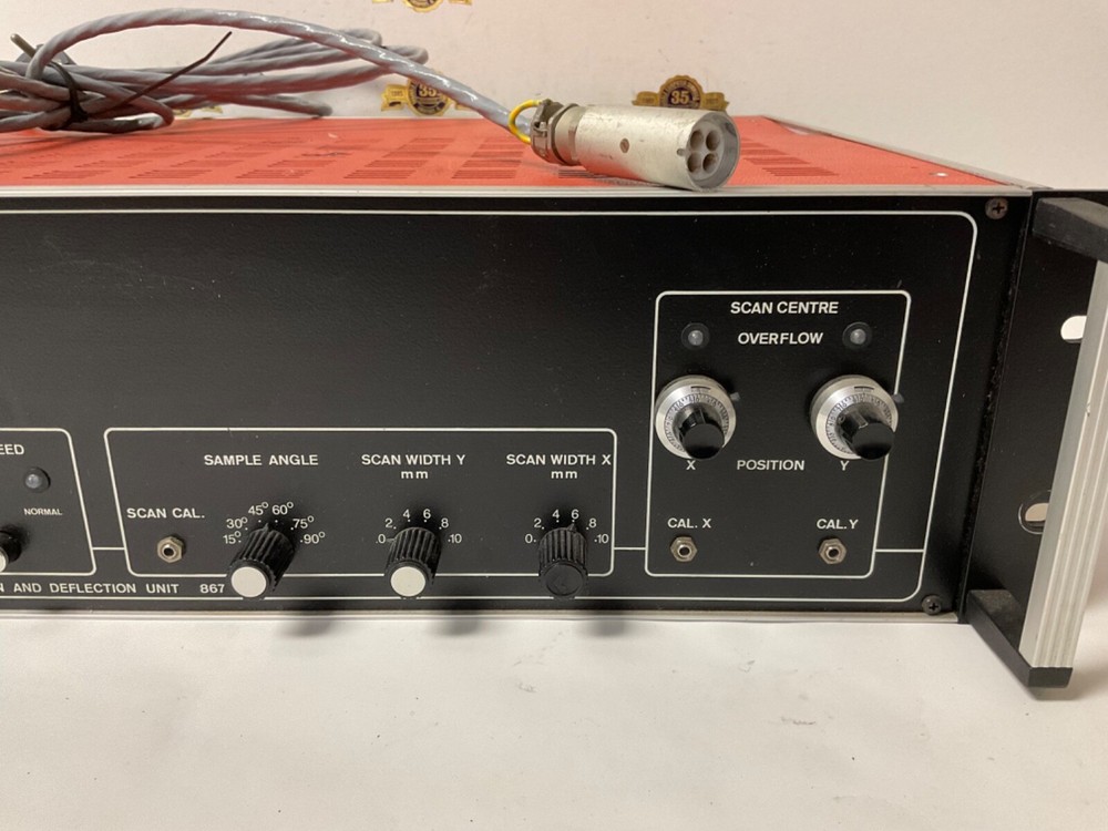 Leybold Heraeus PS-DF 12 Scan and Deflection Unit 867 916 untested