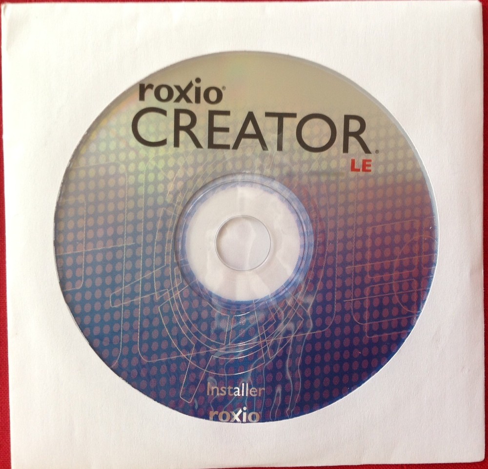 Roxio Creator LE Sonic Solutions CD Dell OEM Edition Microsoft Windows Sealed