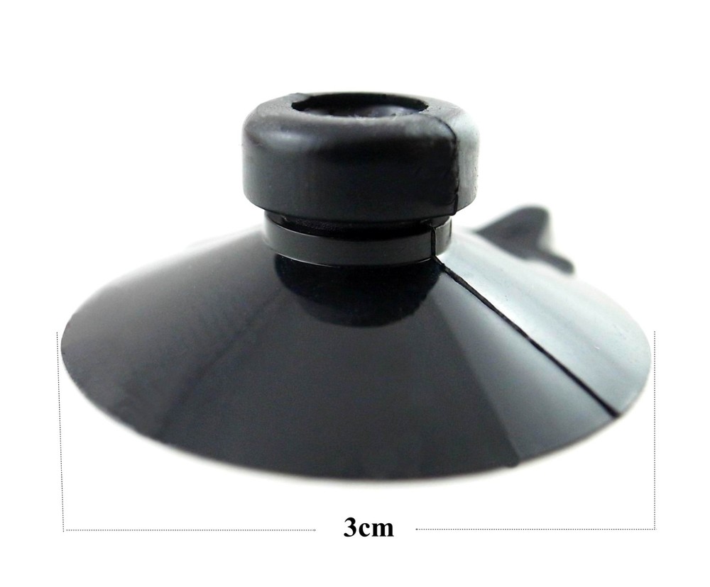 NEW COBRA Radar Detector Windshield Mount Bracket + 6 Black Colored Suction Cup