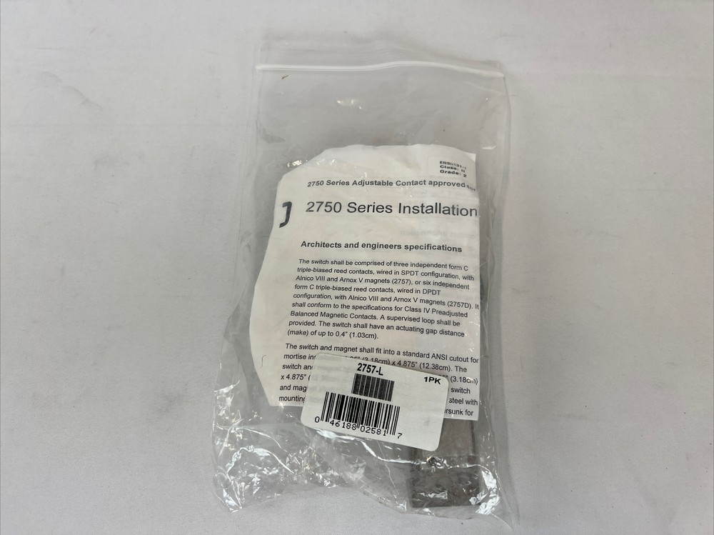 Interlogix 2757-L High Security Contacts