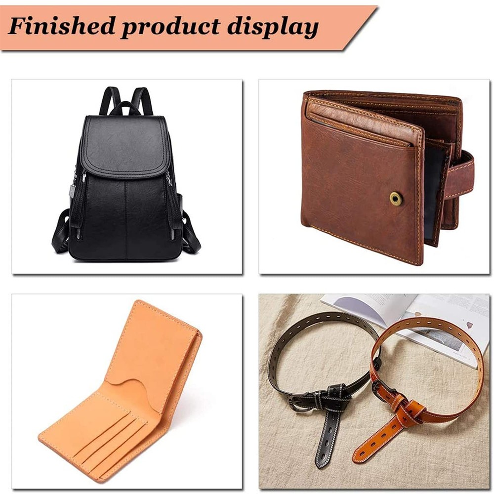 11 Pieces Bookbinding Kit Starter Tools Set Bone Folder Paper Multicolor