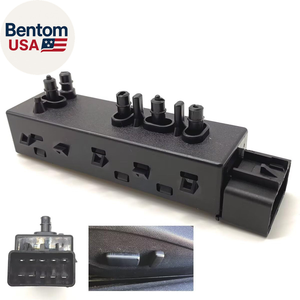 Power Seat Adjustment Control Switch Driver Side for 2010-2015 Chevy Camaro, 201