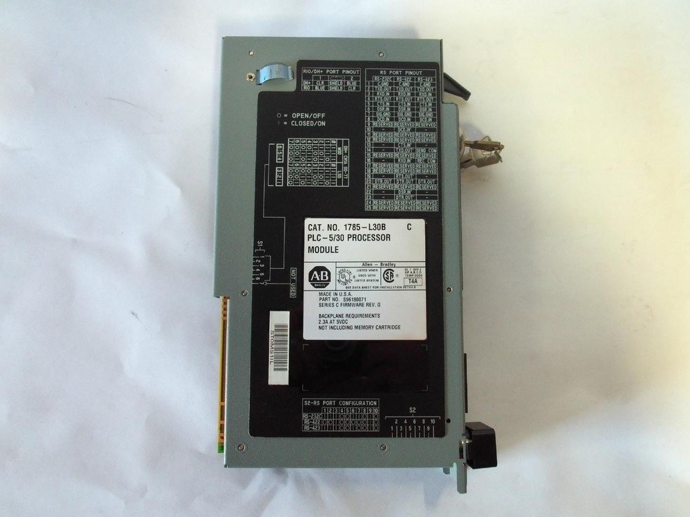 Allen-Bradley 1785-L30B C PLC-5/30 Processor Module Series C S96180071