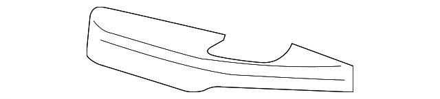 Medium Dark Pewter II Front Passenger Side Door Pull Handle Cover (10388387)