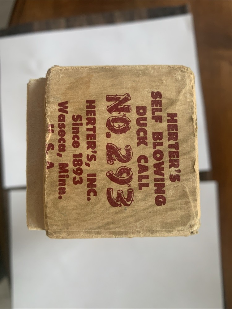 Herters Game Call Box Lot