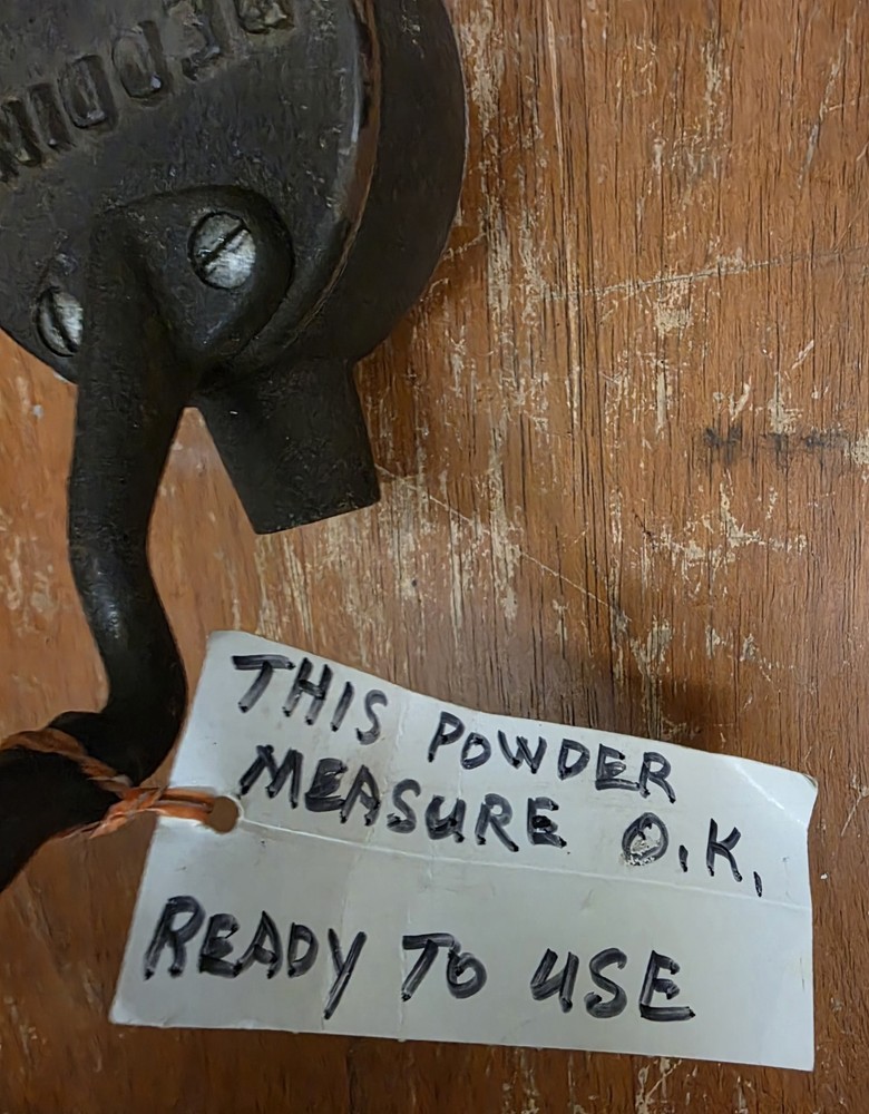 Vintage Redding Micrometer Dial Adjustment Powder Measurer