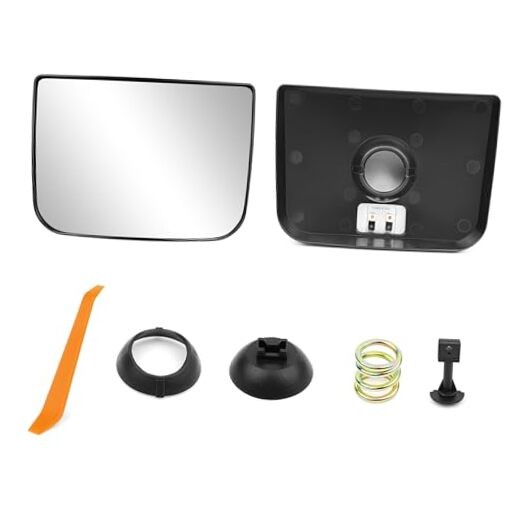 Lower Heated Side Mirror Glass Replacement for 2008-2017 Freightliner