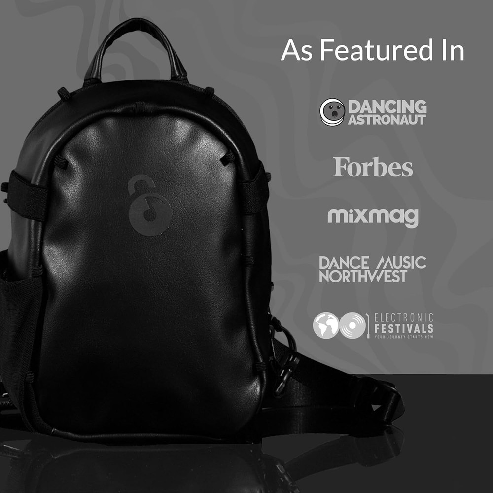 Anti Theft Mini Pack – Backpack with Locking Zipper Clips For Light...