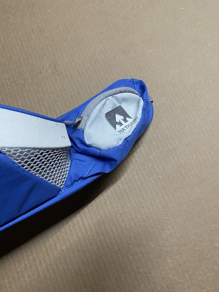 nathan running belt blue white belt