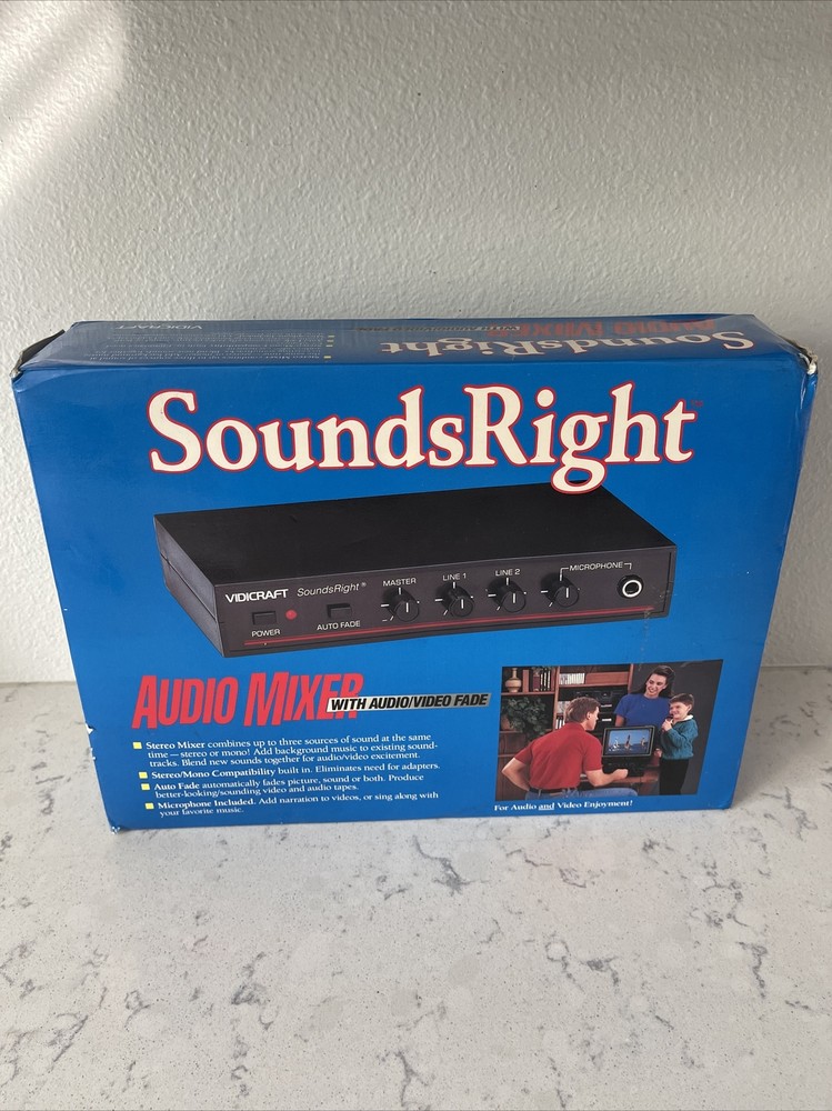 Vidicraft SoundsRight Audio Mixer