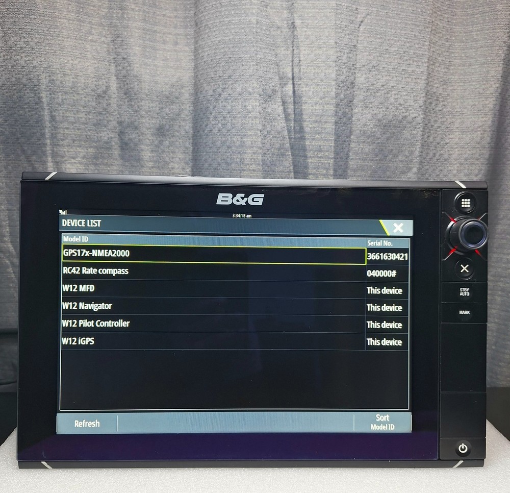 B&G Zeus2 W12