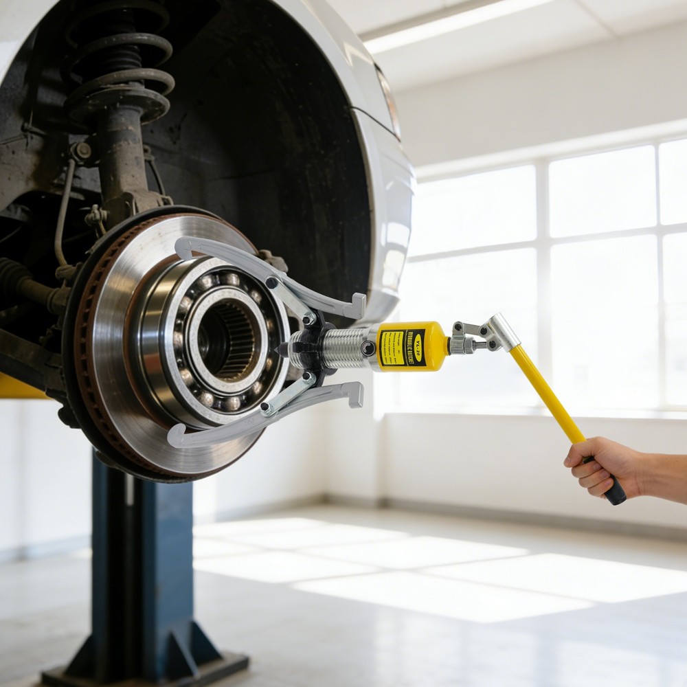 Yellow Hydraulic Bearing Puller,20T Hydraulic Puller Kit,3 Jaws Hydraulic Puller