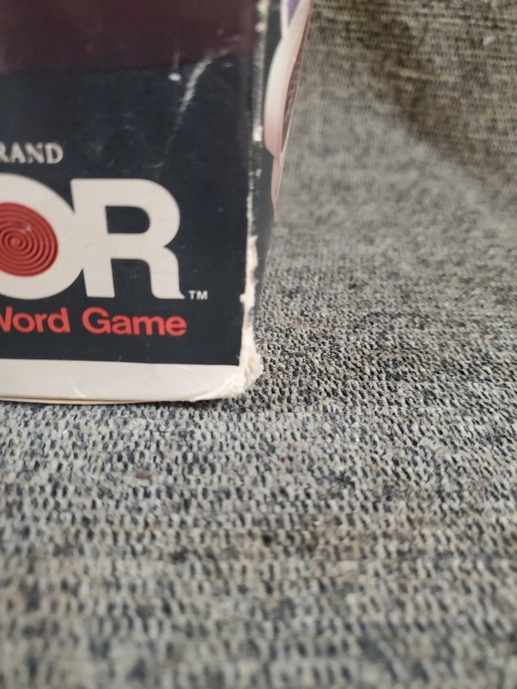 Scrabble Sensor Electronic Word Game Vintage 1978 Selchow & Righter