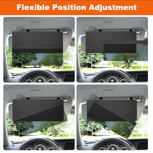 Polarized Car Sun Visor Extender, Upgraded Polarized Car Visor Extender Sun