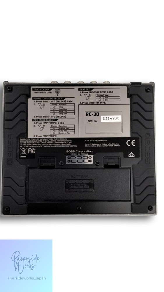 Boss RC-30 Loop Station Guitar Effects Pedal