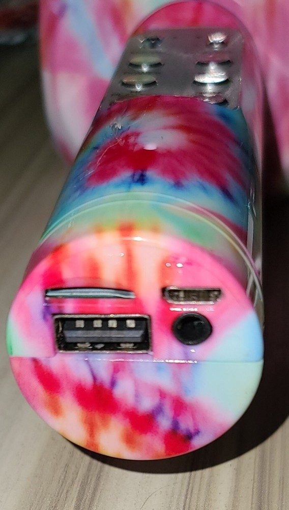 Tie-Dye Karaoke Microphone