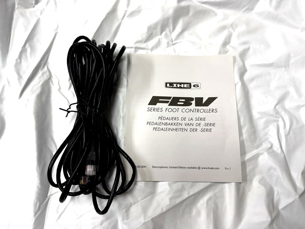 Line 6 POD DXT Multi-Effects Processor & FBV Foot Controller Set Used Tested .