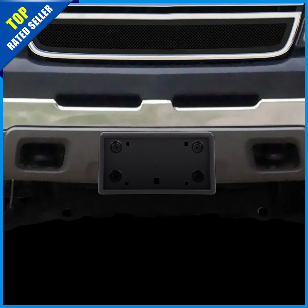 Front License Plate Frame Bracket Mounting Holder For Chevy Silverado 2004-2006