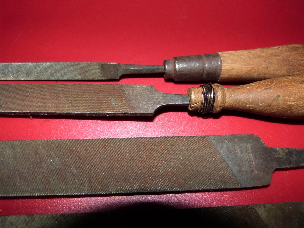 Antique Files 5 Pieces