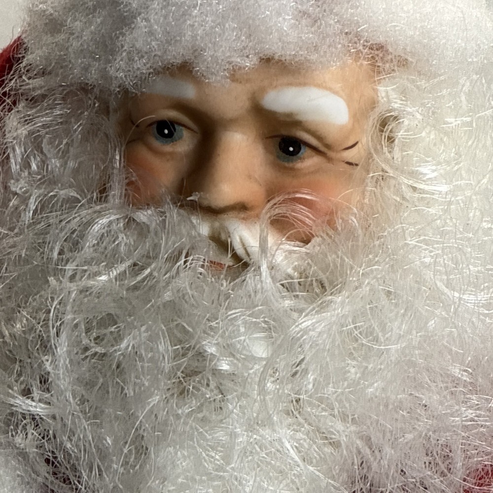 17” Homemade Santa Golf Theme Modern