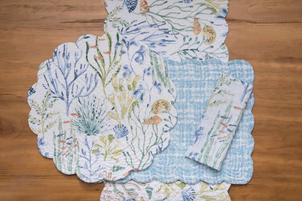 Coralie Sound Table Runner 14" x 51"
