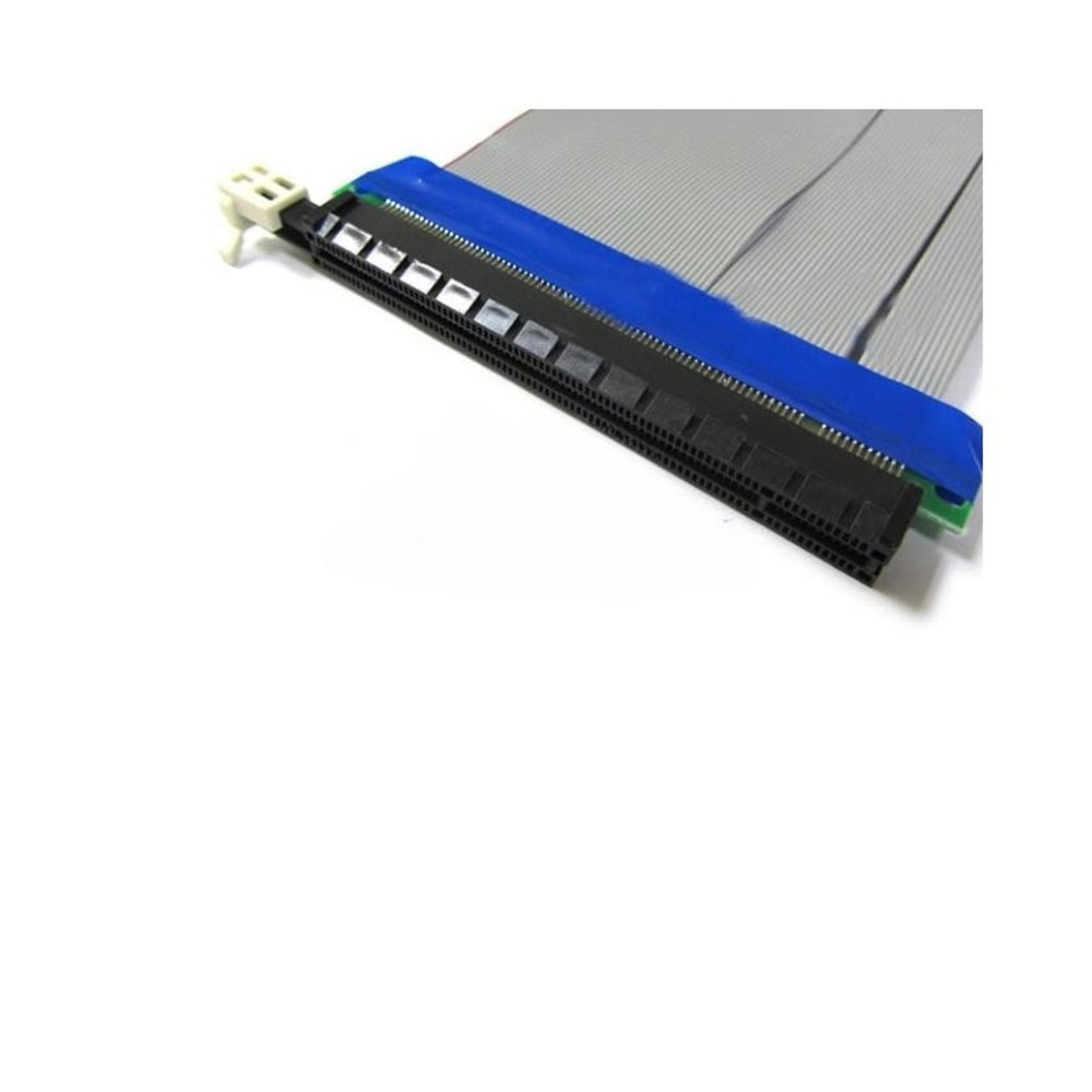 PCI-E Express Riser Card 16X To 16X Extender Extension PC Ribbon Cable Adapter