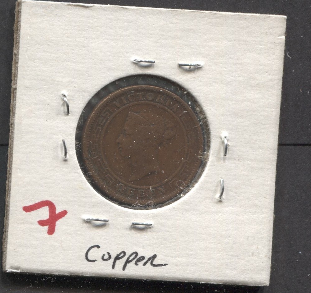 1891-Sri Lanka-VF-1 Cent