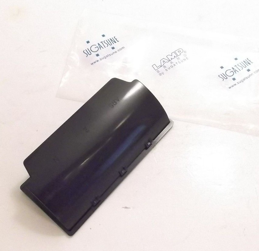 LAMP AT-100-B Recessed Pull Handle - Black - Plastic - Prepaid Shipping