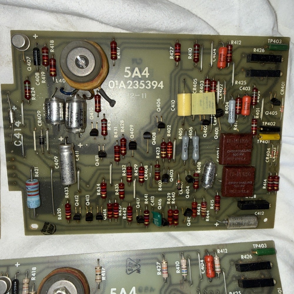 4 Vintage Bell ? Components Telephone Operator Circuit Board Switch Console