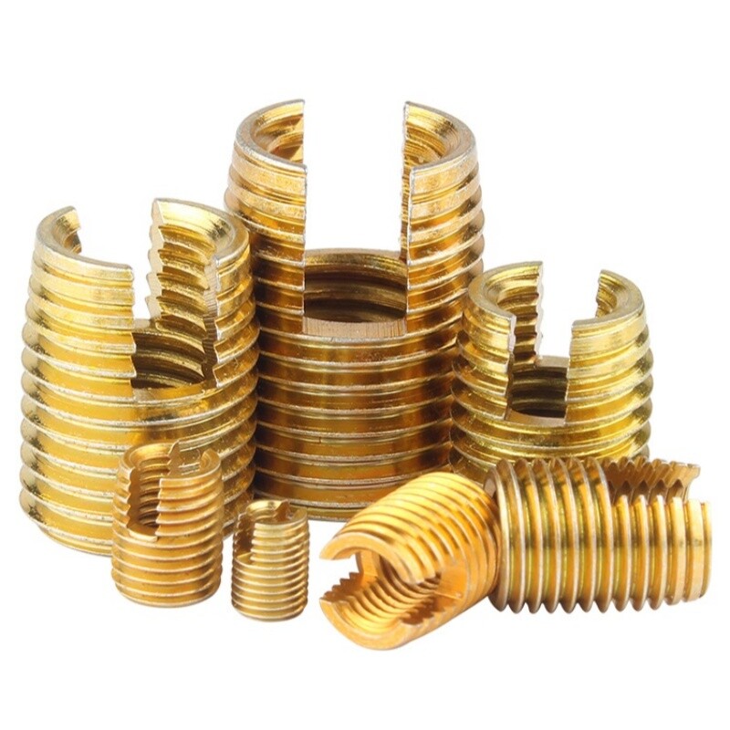 M2-M20 Slotted Self Tapping Threaded Inserts External and Internal Thread