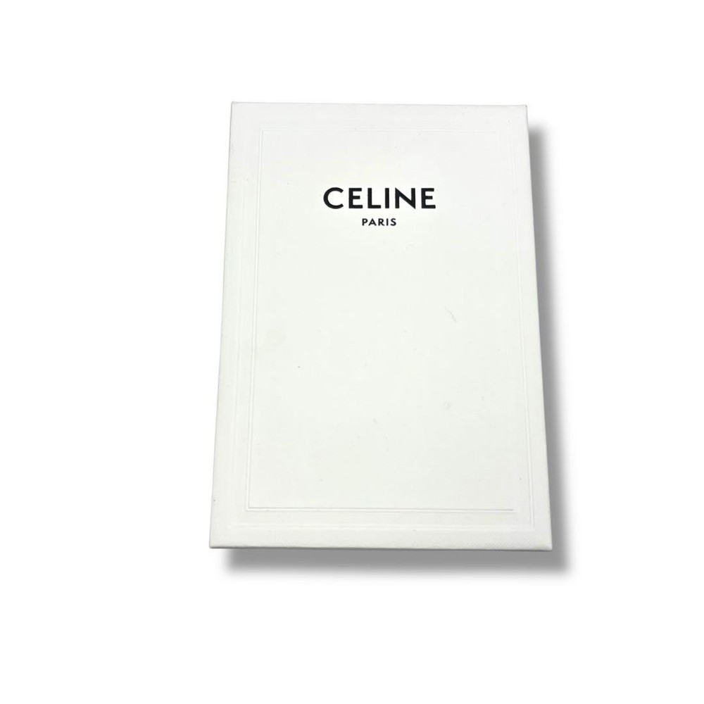 CELINE Small Tri Fold Wallet Triomphe Foldable Wallet From Japan