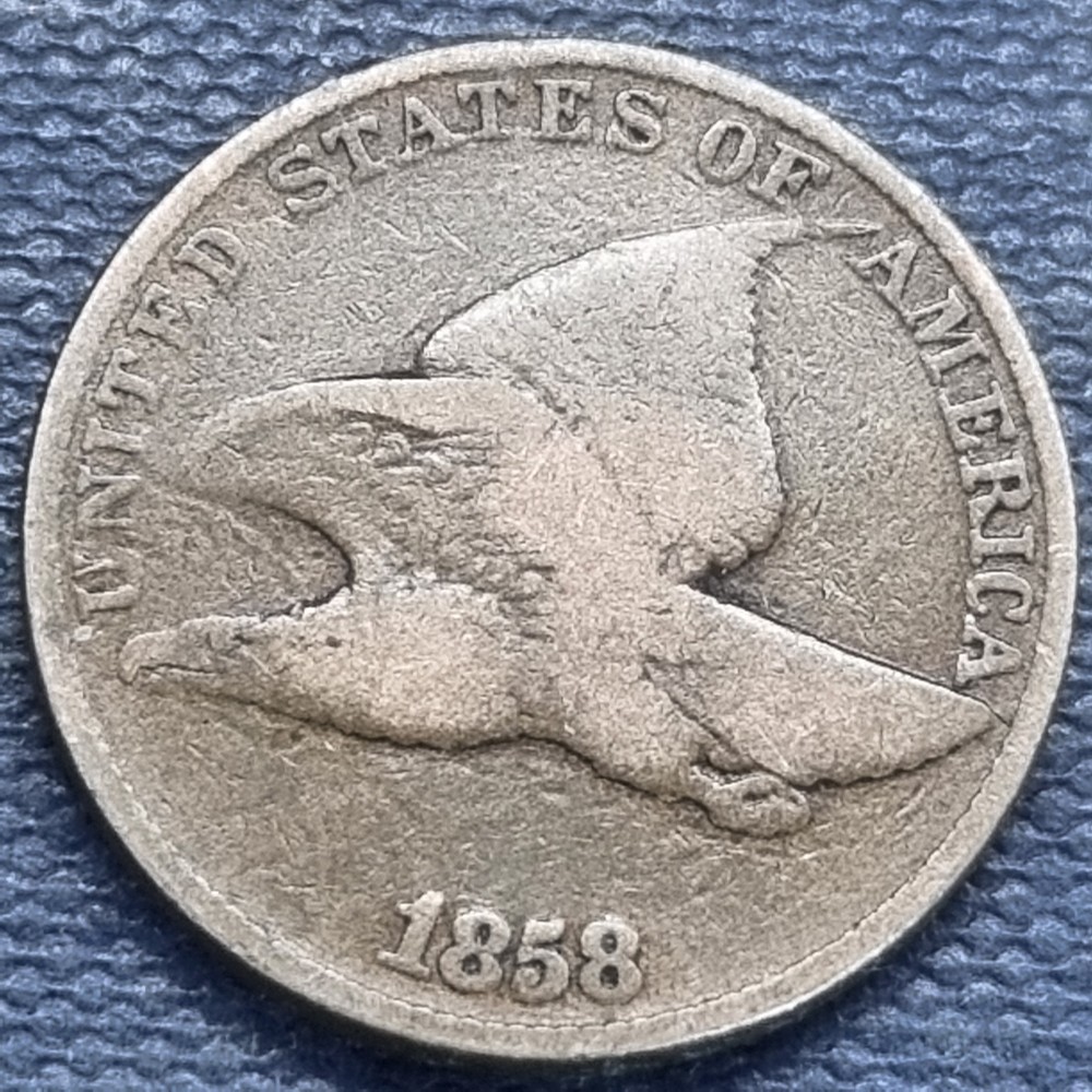1858 Flying Eagle Cent 1c Better Grade #99258