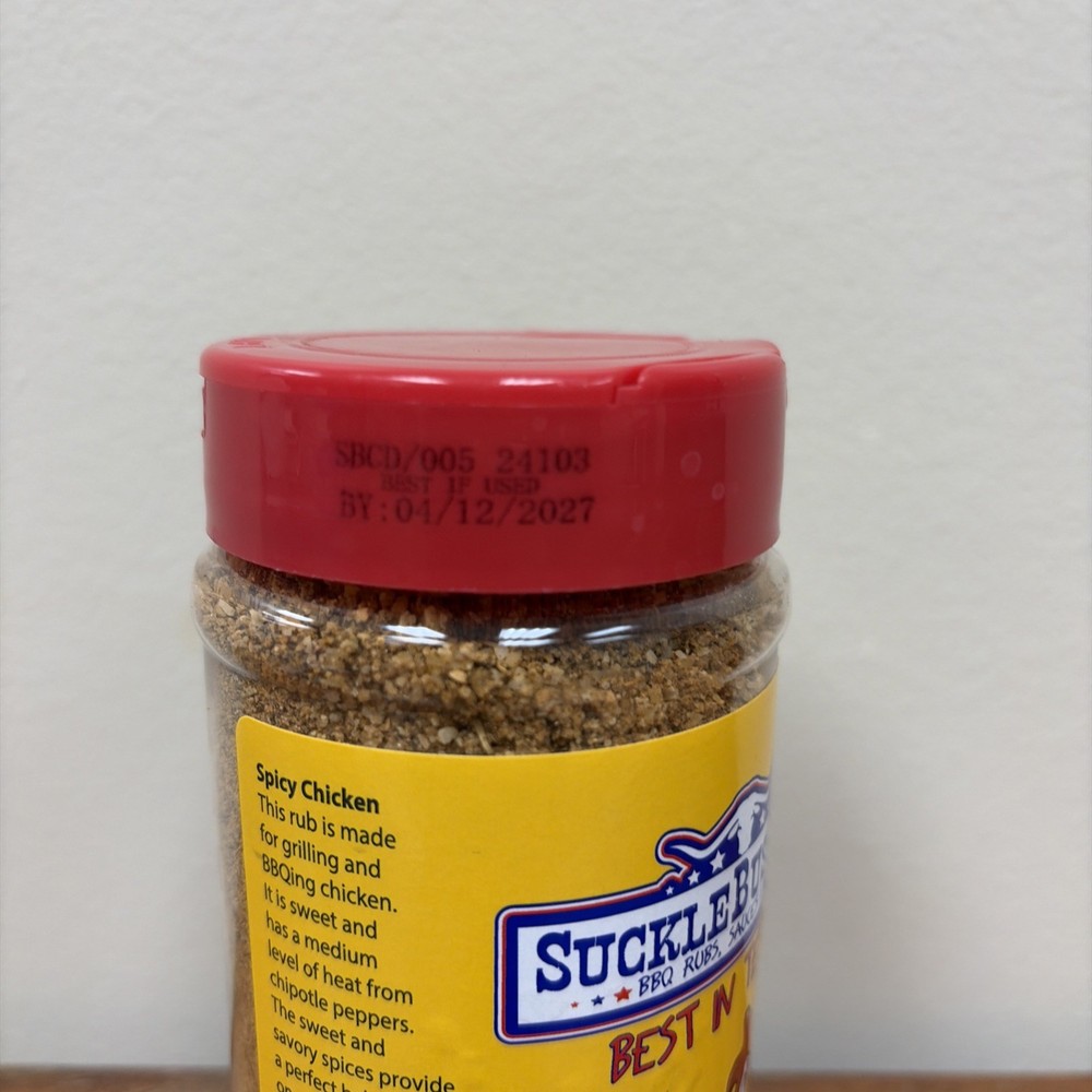 SuckleBusters Clucker Dust BBQ Chicken Rub 14.25 oz