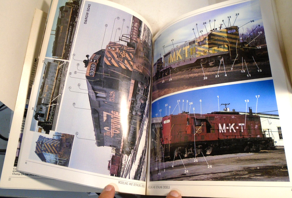 MODELING AND DETAILING DIESELS - 88 PAGE BOOK