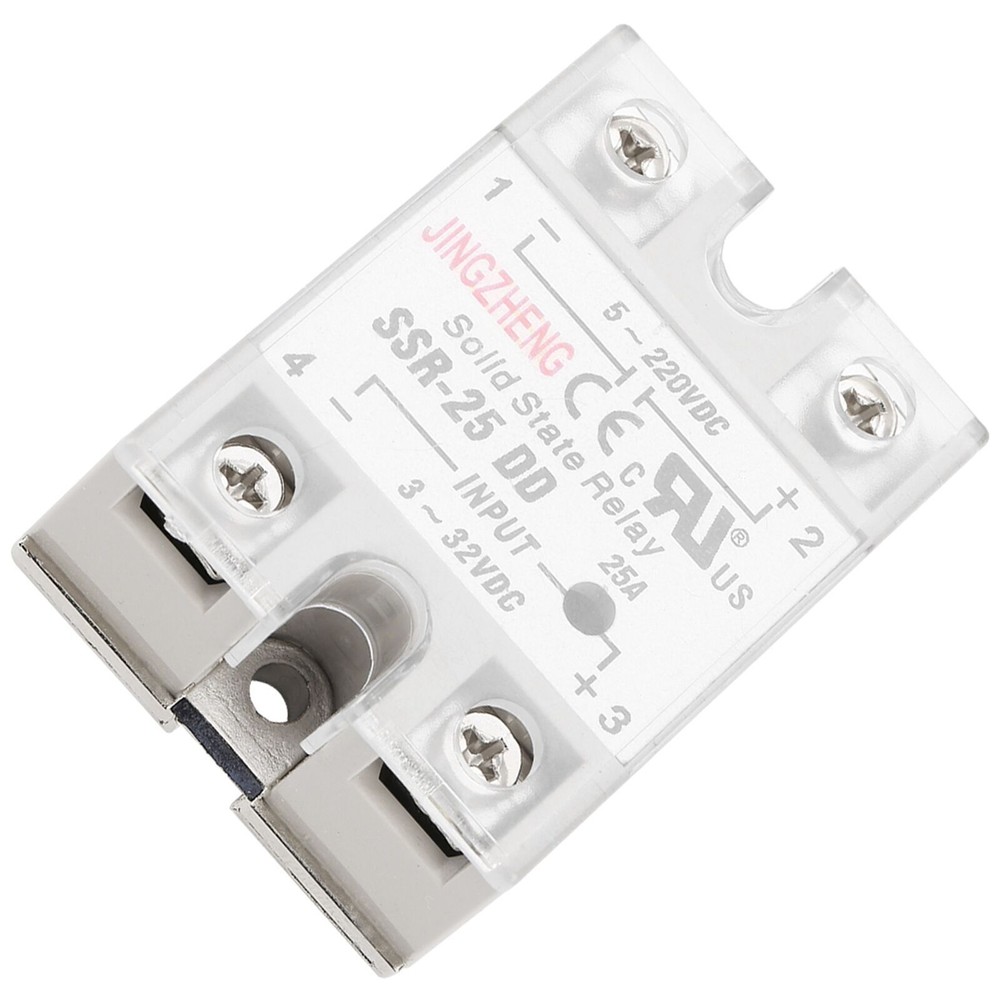 SSR-25 DD 25A 5-220VDC Solid State Relay For Industrial Automation Process