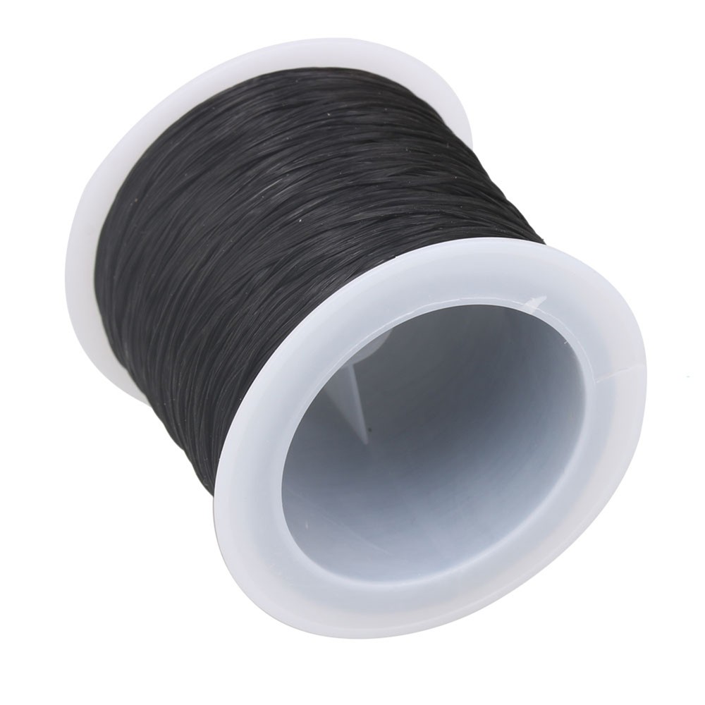 2 Pcs Craft Elastic String Thread 0.5mm for Jewelry Make 60meter Length