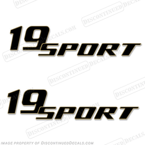 Fits Pro-Line 19 Sport (2000) Decal Kit