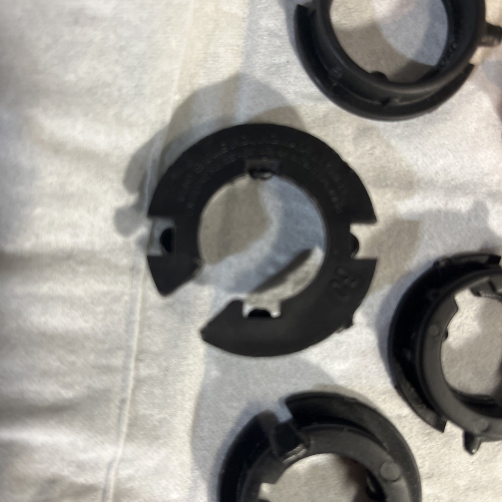 1995 TREE LIGHT TOPPERS REPLACEMENT BLACK CLIPS EMPIRE MOLD