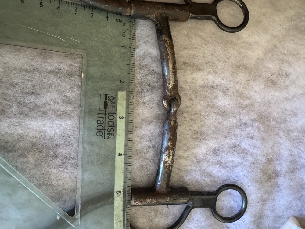 Western Loomis Cheek Vintage 5” Nice Bit