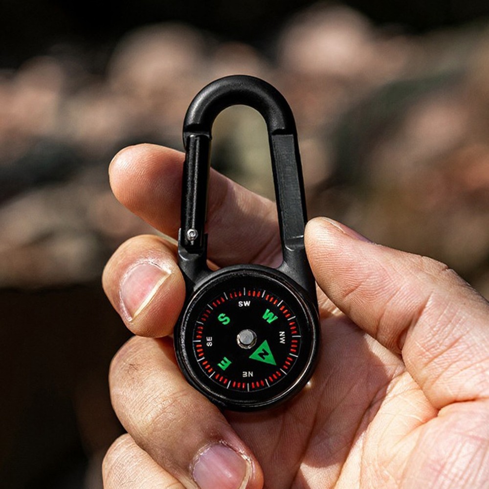 Outdoor Ready For Compass Thermometer with Clear Markings for Direction