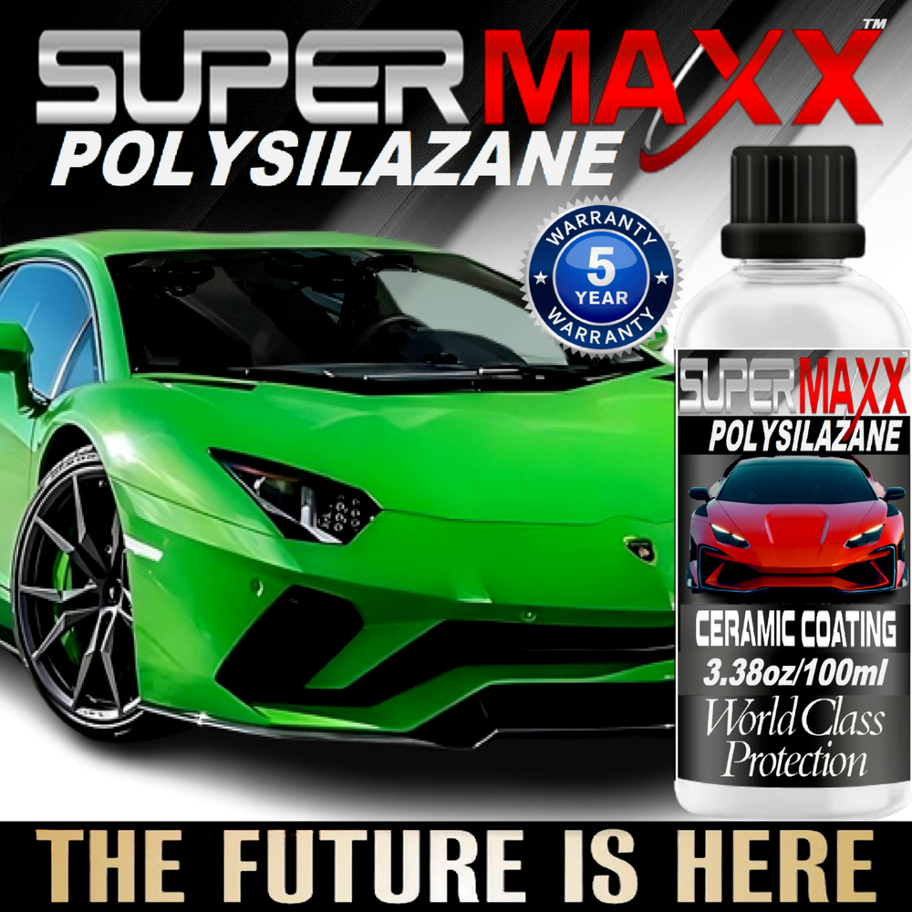 CERAMIC CAR COATING "5 YEAR ADVANCED PROTECTION" POLYSILAZANE TRICURE TECHNOLOGY