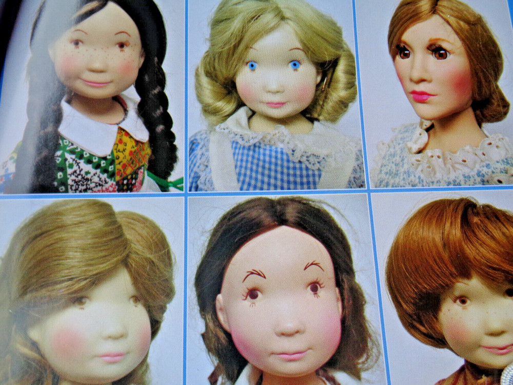 2p Suzanne Gibson KALICO KID Doll History Article /