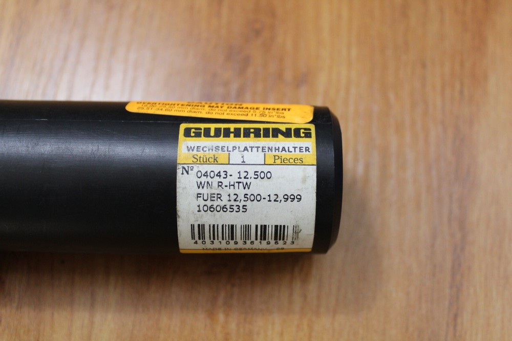 RT 800 replaceable tip drill body 04043-12,500 (12,500 - 12,999 DIAMETER RANGE)
