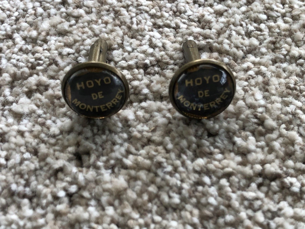 4 Hand Made Cigar Cufflinks & Tie Clip